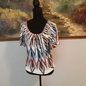 Body central short sleeve top